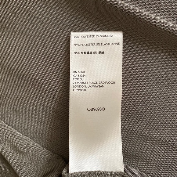 Free People Smoke & Mirrors Green Faux Wrap Maxi - Picture 4 of 4